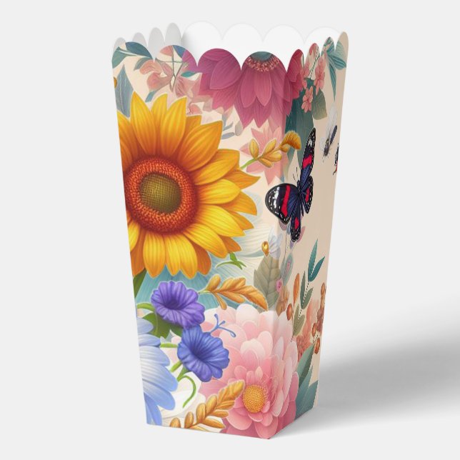 Popcorn Nature Favor Box (Back)