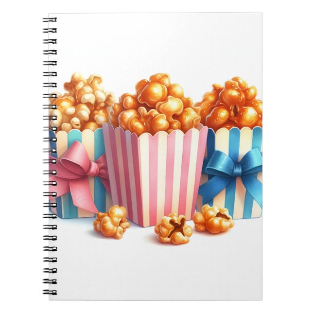 popcorn note block notebook (Front)