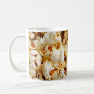 Popcorn on 325ml size white mug