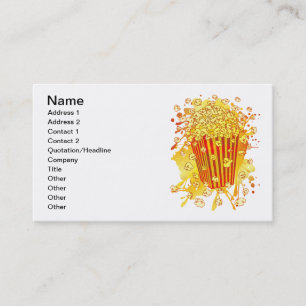 POPCORN_PARTY BUSINESS CARD