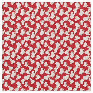 Popcorn pattern theatre cotton twill fabric