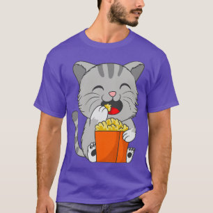 Popcorn Pawty CatInspired Popcorn Set T-Shirt