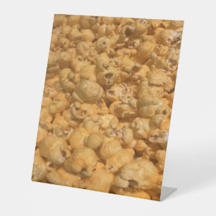 Popcorn Pedestal Sign