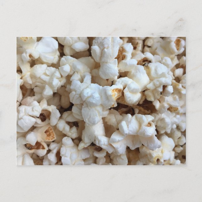 Popcorn Photo Postcard (Front)