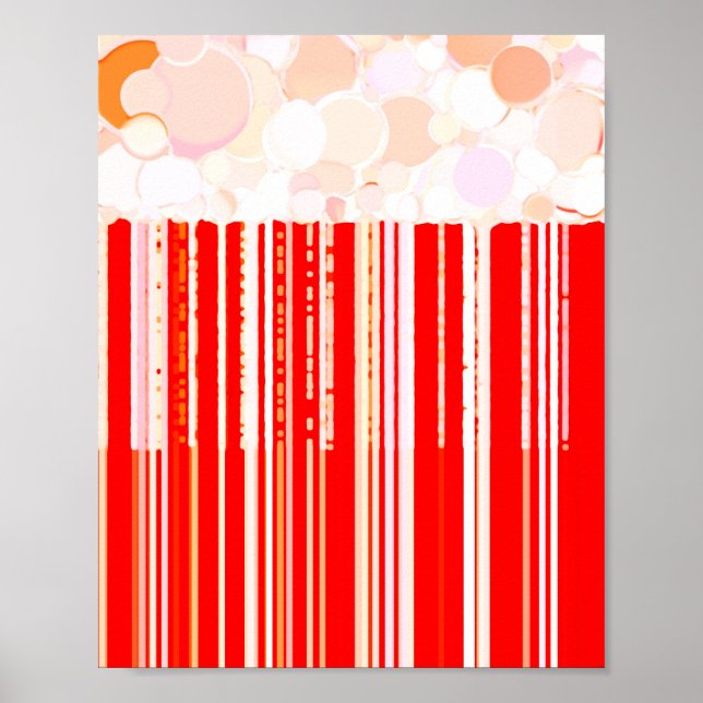 Popcorn Pop Art Poster (Front)