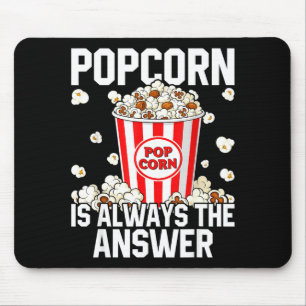 Popcorn Pop Corn Lover Costume Life Mouse Pad
