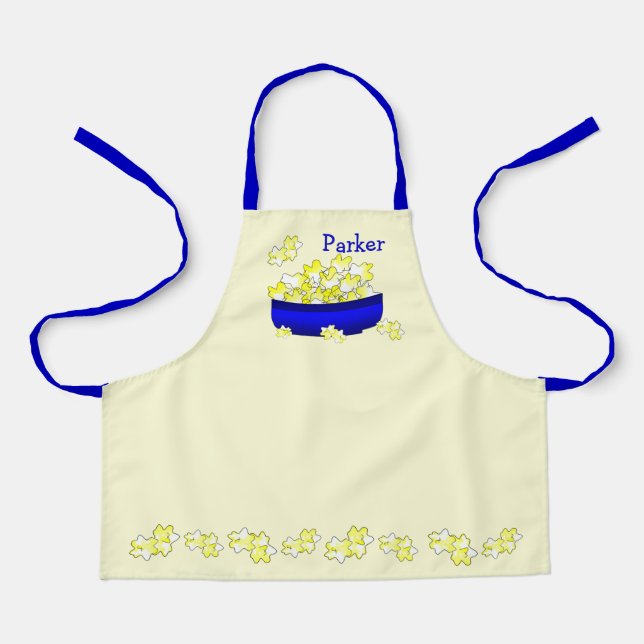 Popcorn Popping Corn Apron (Front)