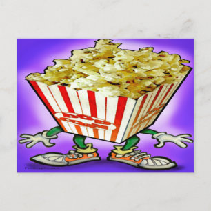 Popcorn Postcard