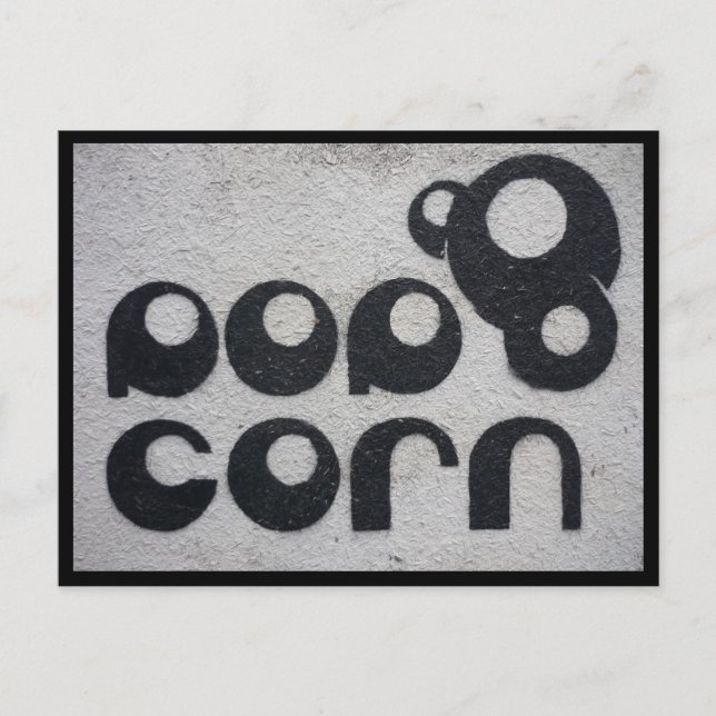 popcorn postcard (Front)
