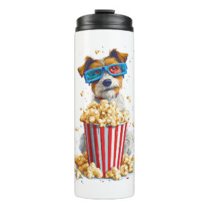 Popcorn Pup � Movie Night Dog Thermal Tumbler