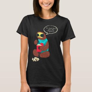 Popcorn Sloth T-Shirt