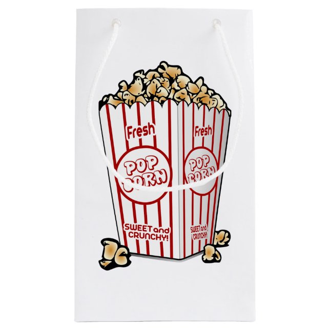 Popcorn Snack Gift Bag (Back)