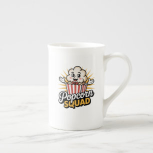 Popcorn Squad Bone China Mug