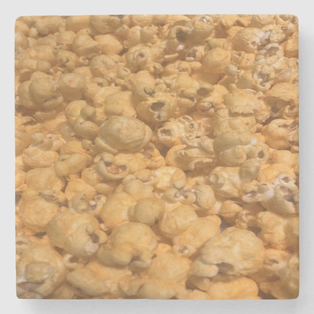 Popcorn Stone Coaster (Front)