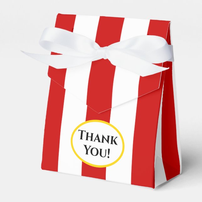 Popcorn styled favour box (Front Side)