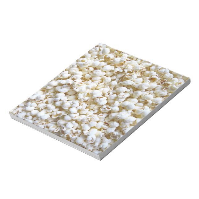 Popcorn Texture Photography Bright Decor Notepad (Rotated)