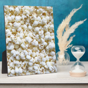 Popcorn Texture Photography Bright Decor Plaque