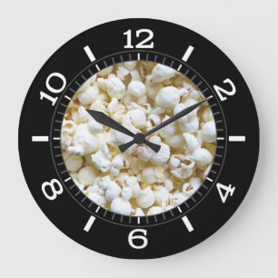 Popcorn Texture Photography Dial on a Large Clock