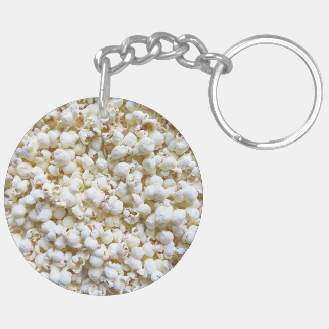 Popcorn Texture Photography Key Ring (Back Left)