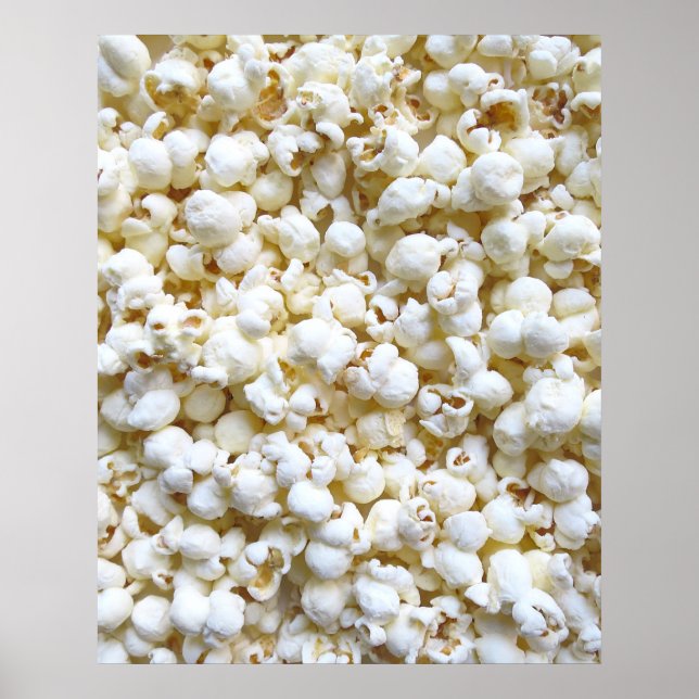 Popcorn Texture Photography Poster (Front)