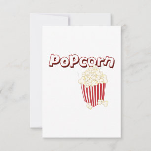 Popcorn Thank You Card
