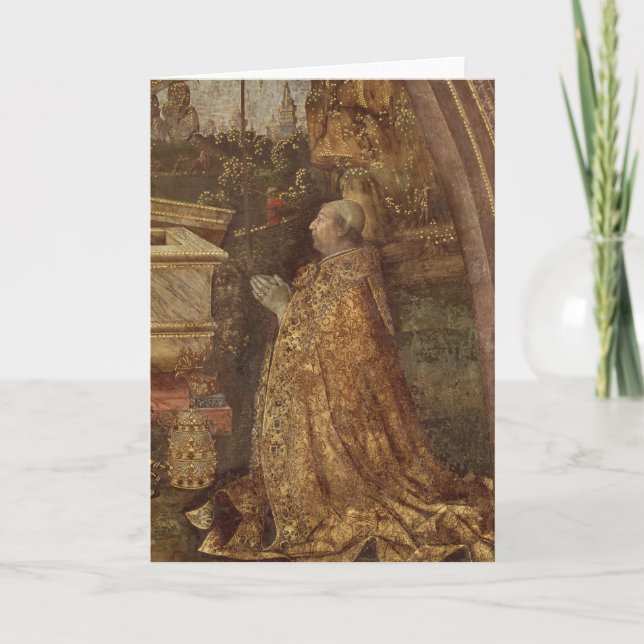 Pope Alexander VI, 1492 Card (Front)