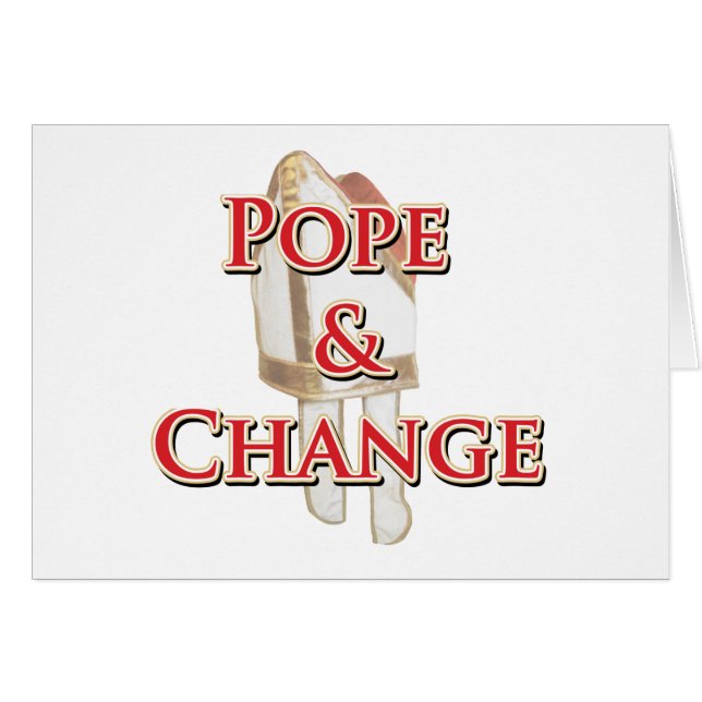 Pope And Change (Front Horizontal)