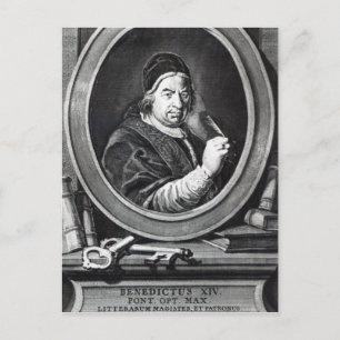 Pope Benedict XIV Postcard