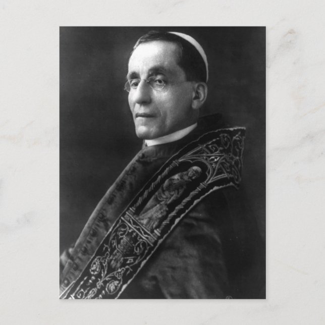 Pope Benedict XV Postcard (Front)