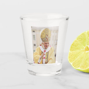 Pope Benedict XVI T-Shirt Shot Glass