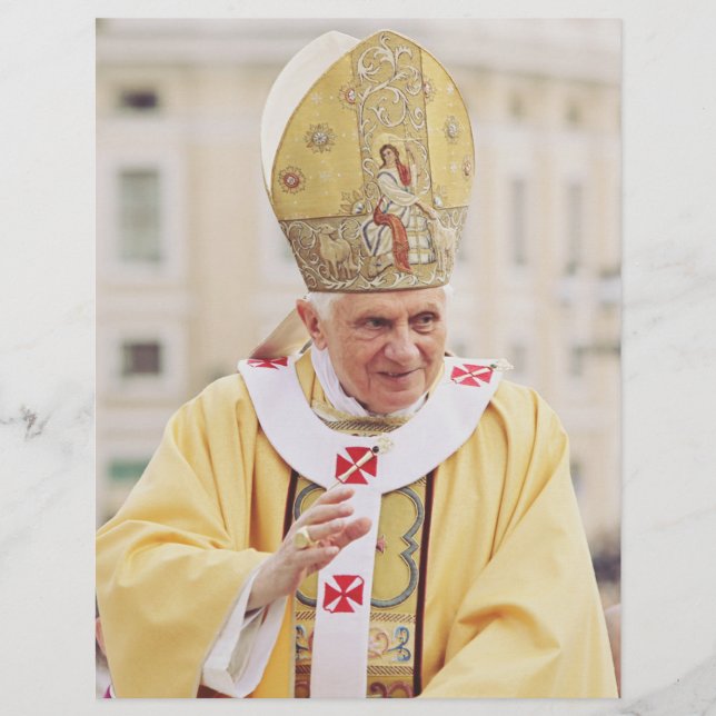 Pope Benedict XVI The Teacher of Truth Flyer (Front)