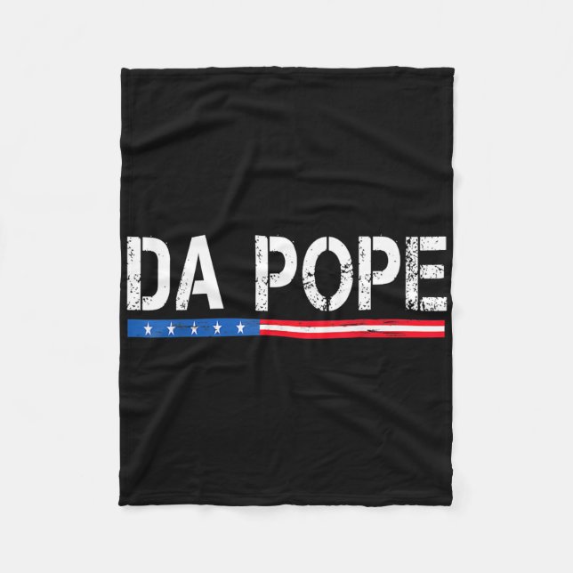Pope Bob2  Fleece Blanket (Front)