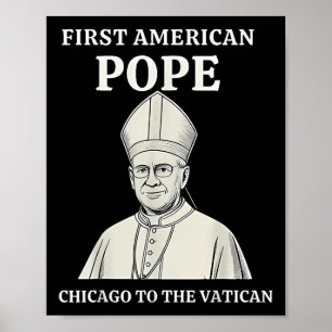 Pope Bobby Chicago – Funny Da Pope Catholic Humour Poster