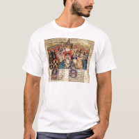 Pope Boniface VIII presiding over a