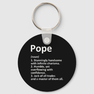 Pope Definition Funny Surname Family Tree Birthday Key Ring