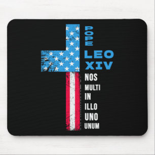 Pope Election Pontifex - Usa - Pope Leo Xiv Mouse Pad