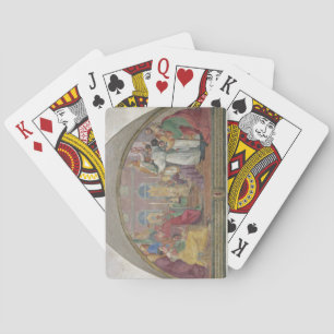 Pope Eugene IV Consecrating the convent of San Mar Playing Cards