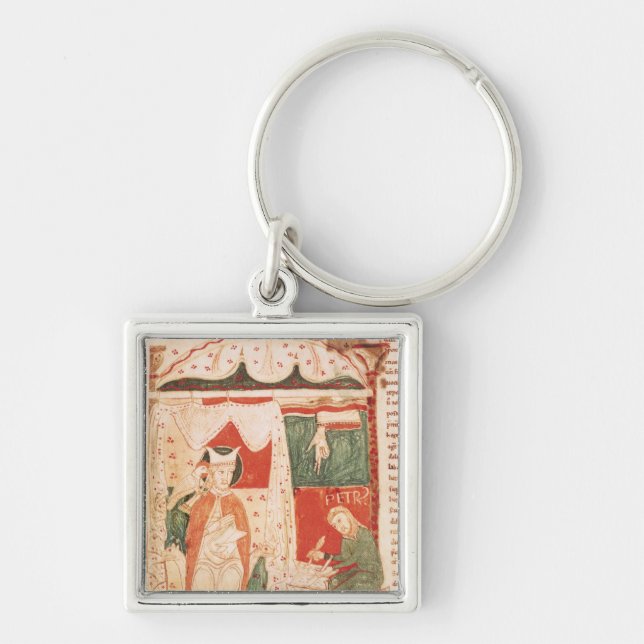 Pope Gregory I the Great Key Ring (Front)
