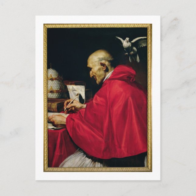 Pope Gregory the Great Postcard (Front)