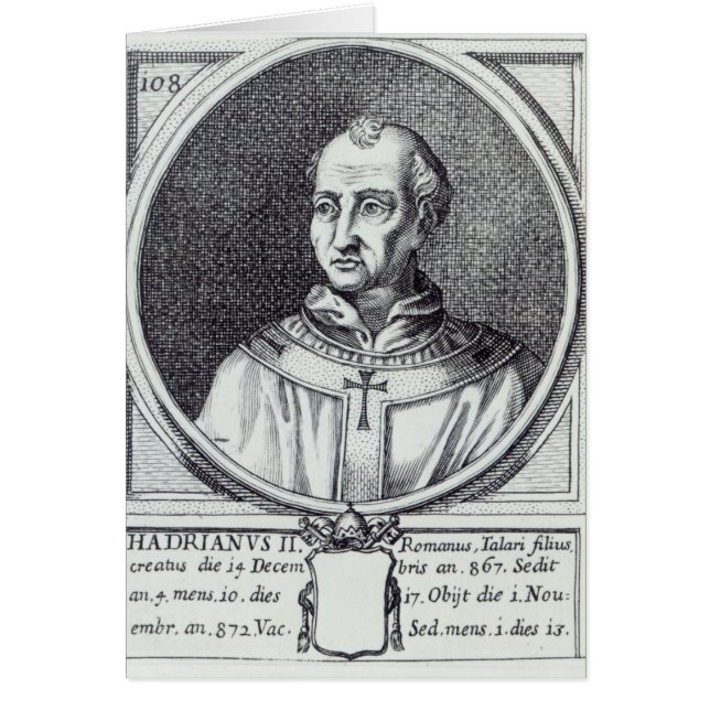 Pope Hadrian II (Front)