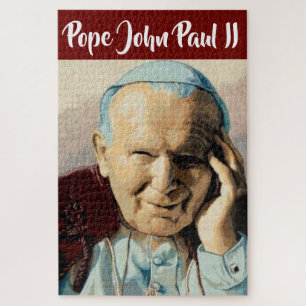 Pope John Paul II JIGSAW PUZZLE...THE POLISH POPE Jigsaw Puzzle
