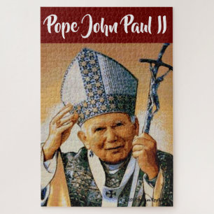 Pope John Paul II JIGSAW PUZZLE...THE POLISH POPE Jigsaw Puzzle