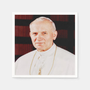Pope John Paul II Napkin