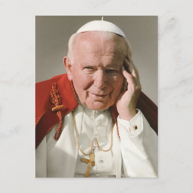 Pope John Paul II Prayer Beatification Card (Front)
