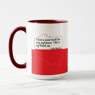 Pope John Paul II Quote Mug