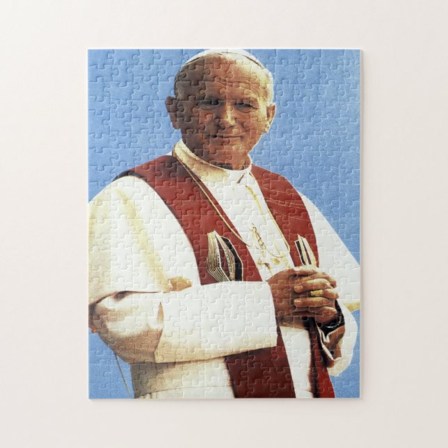 Pope John Paul II Self Portrait Jigsaw Puzzle (Vertical)