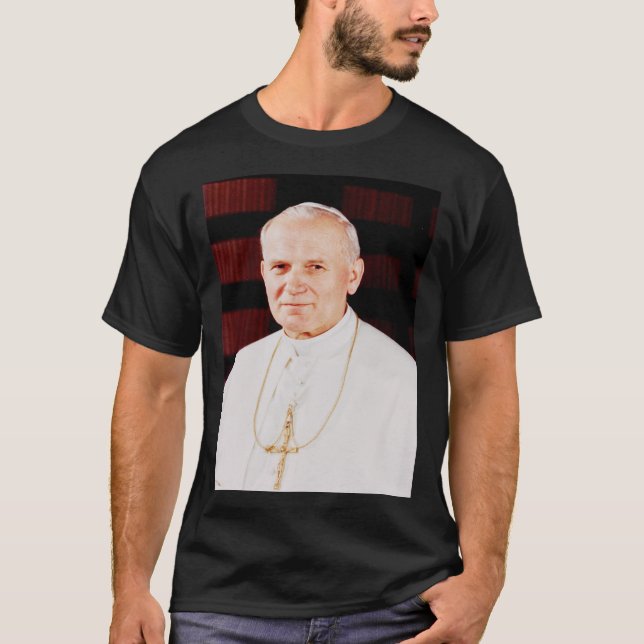 Pope John Paul II T-Shirt (Front)