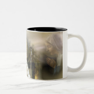 Pope John Paul II Two-Tone Coffee Mug