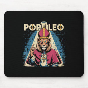 Pope Leo Cardinal Robert Prevost Pope Leo Xiv 2025 Mouse Pad