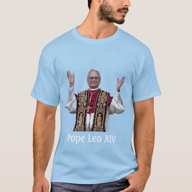 Pope Leo Embrace the Journey, it Shapes the Soul T-Shirt (Front)